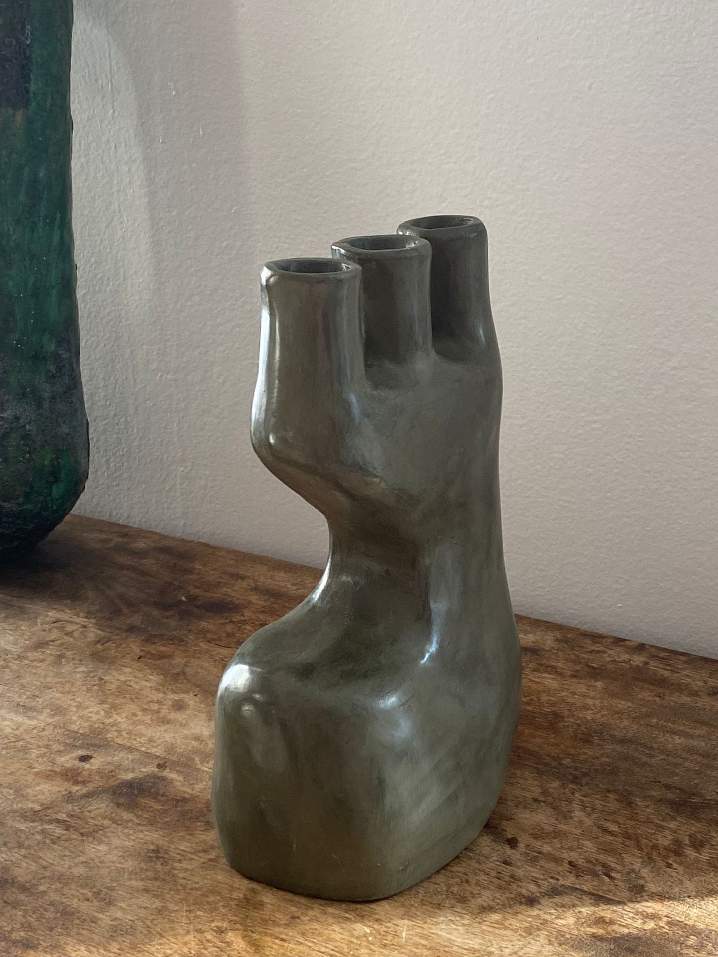 Tadelakt Ceramic Vase
