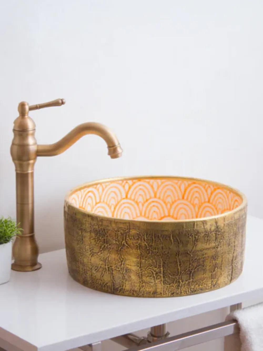 Order by Size: Moroccan Washbasin sink