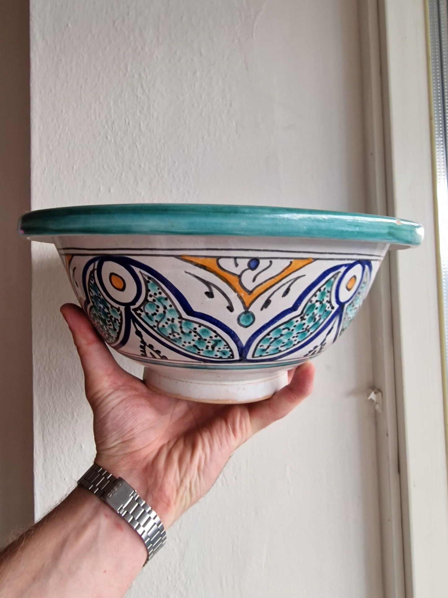 Moroccan Washbasin sink 32x13.5cm