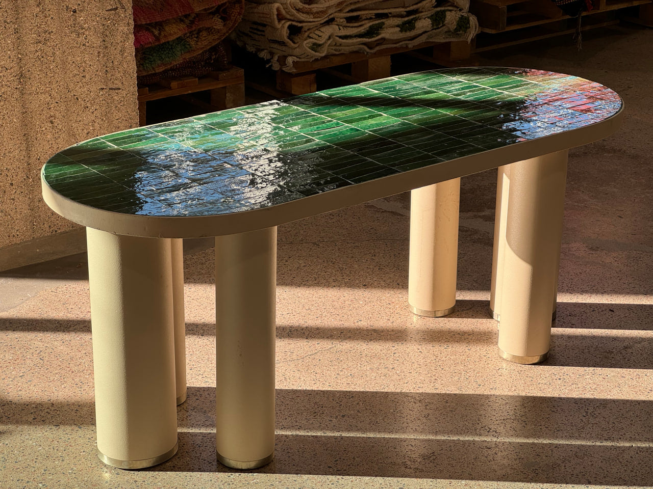 Zellige Table Racetrack