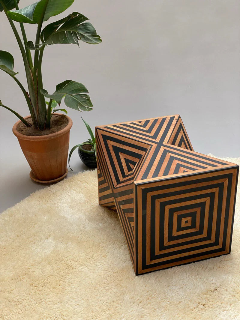 Zarafa Hourglass Side Table