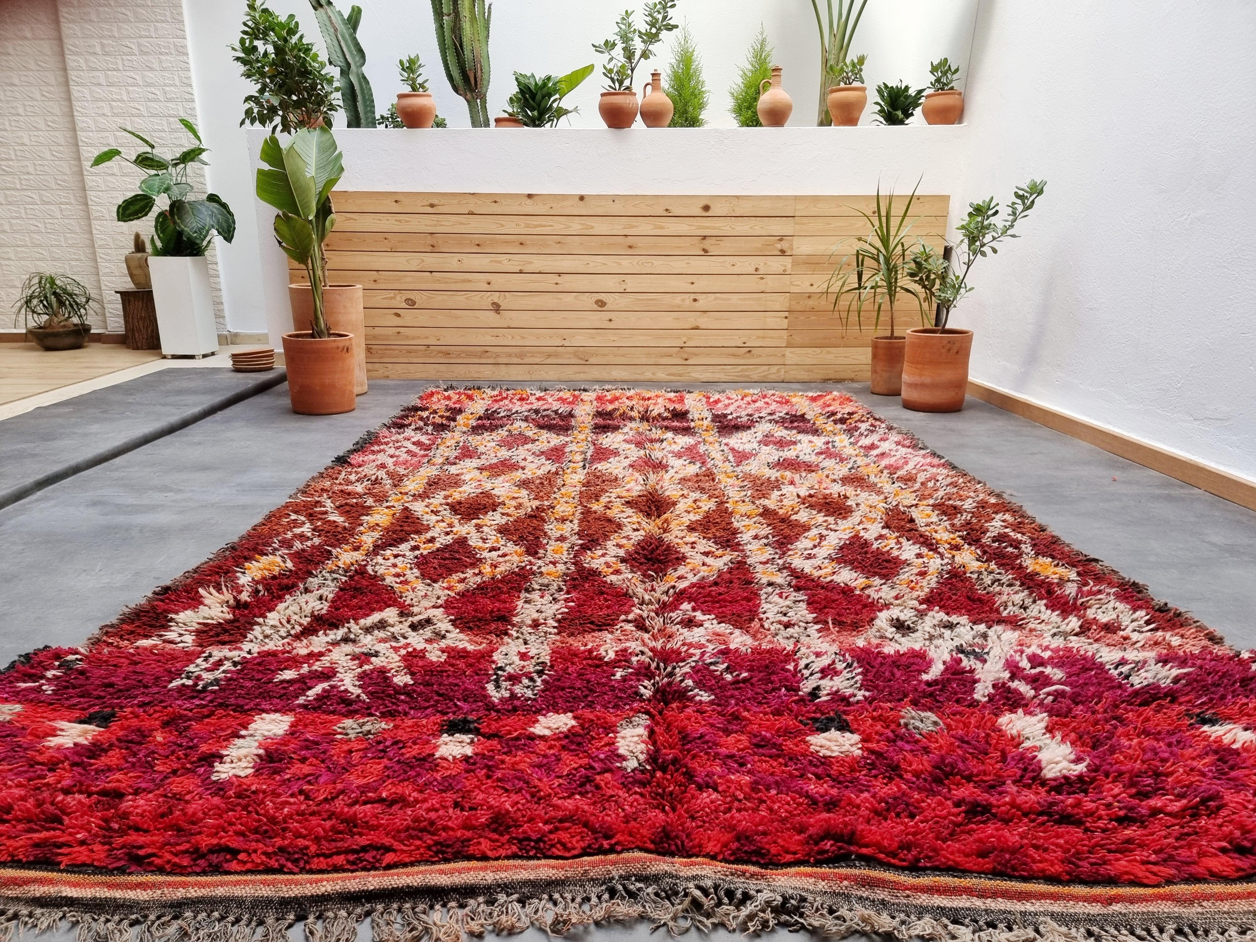 Marokkolainen vintage Marmoucha matto 330x200cm