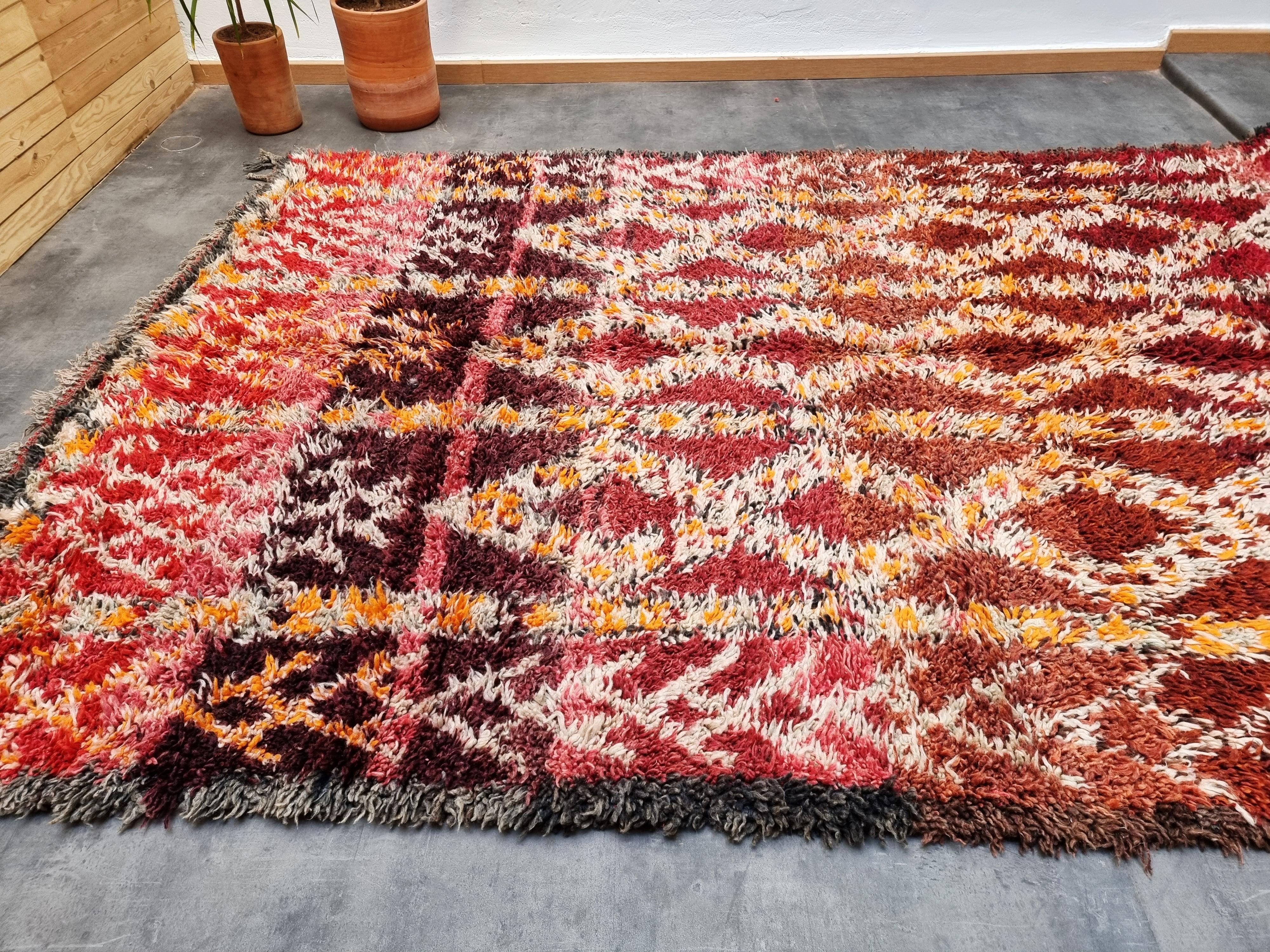 Marokkolainen vintage Marmoucha matto 330x200cm