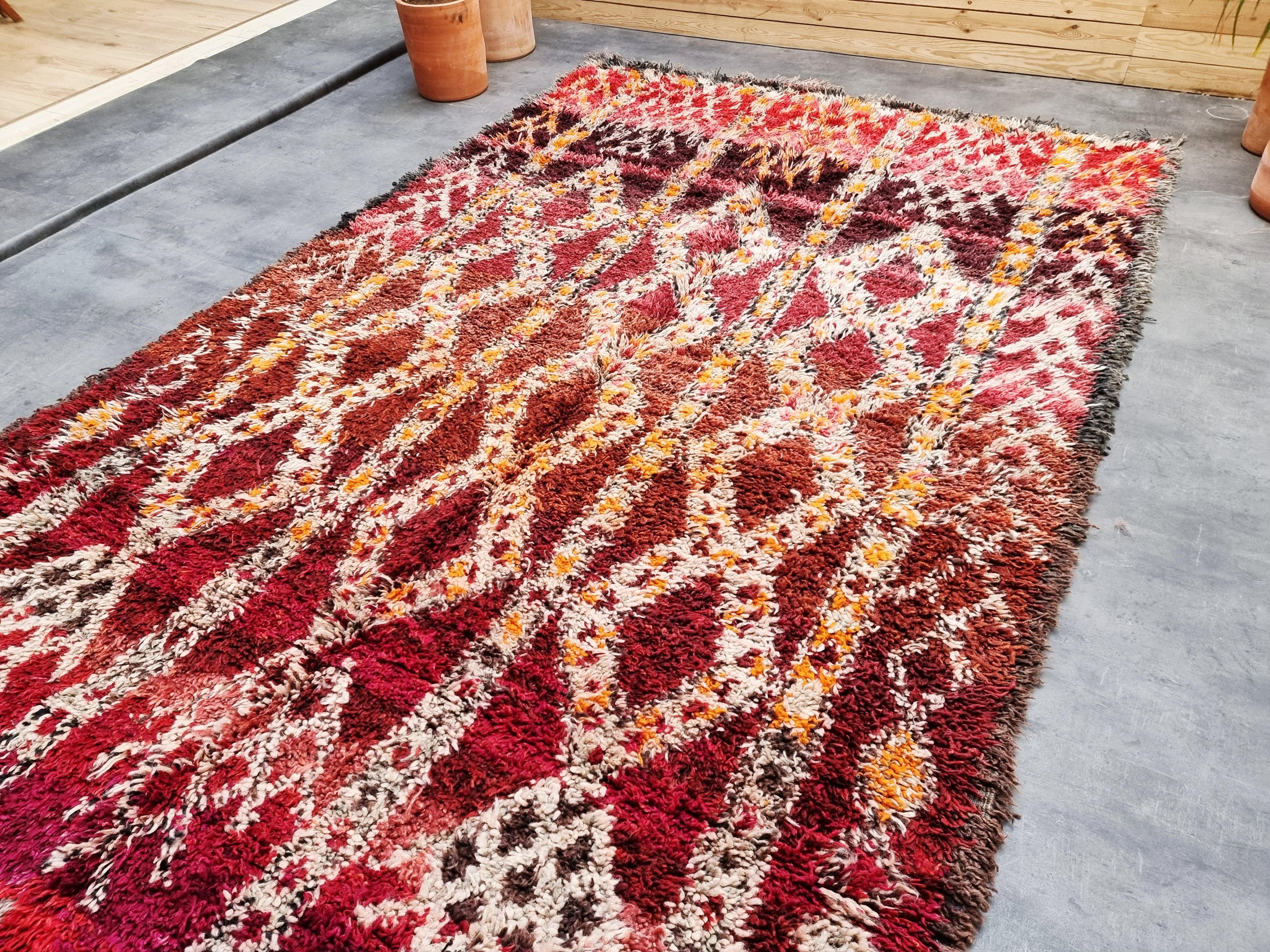 Marokkolainen vintage Marmoucha matto 330x200cm