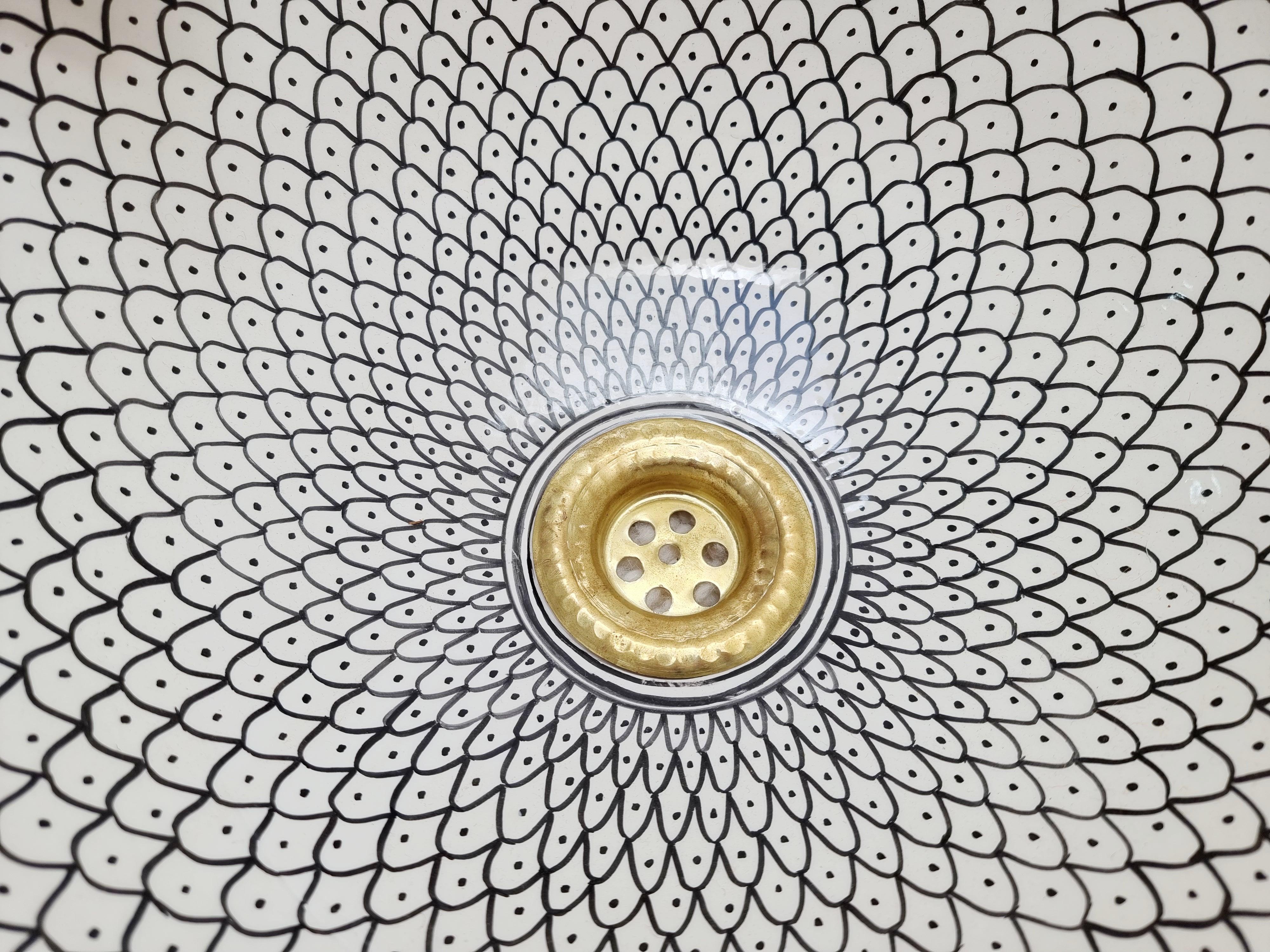 Order by Size: Moroccan Washbasin sink