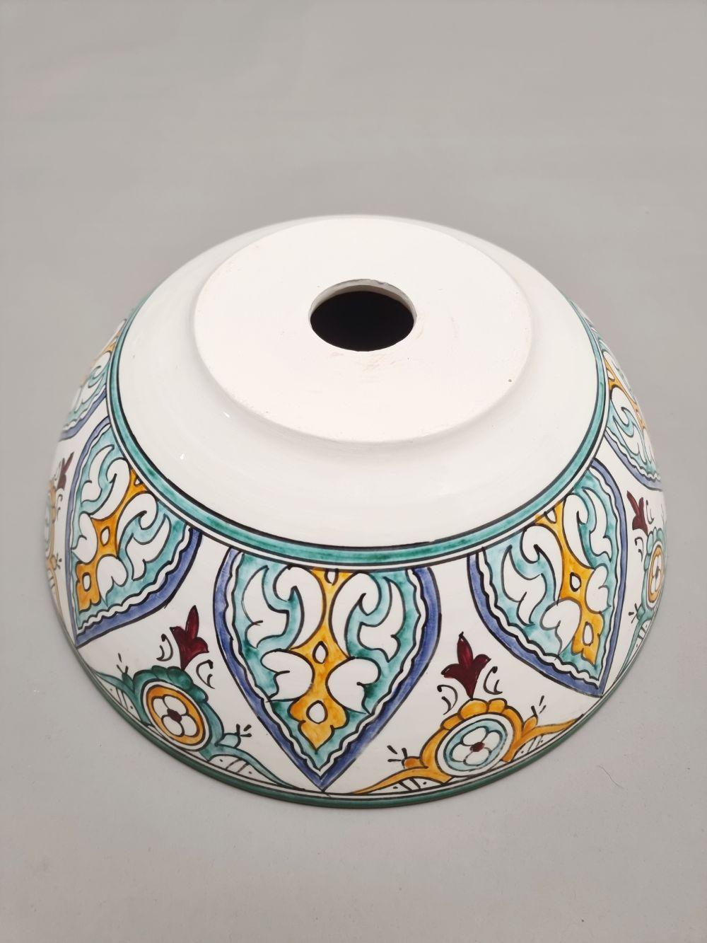 Order by Size: Moroccan Washbasin sink Leaf
