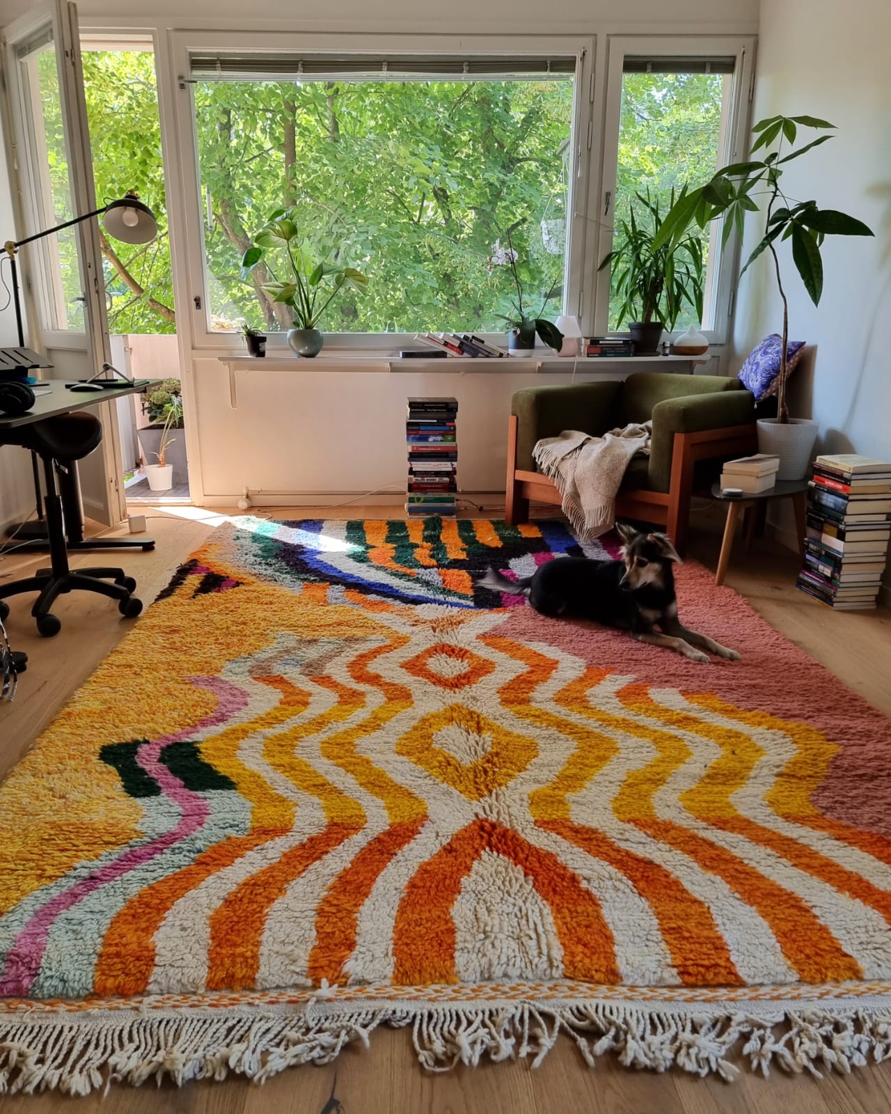 Order by Size: Moroccan Sun Rug