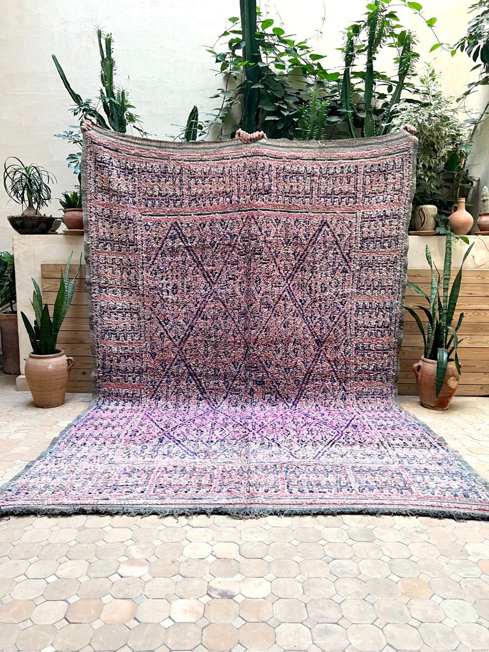 Marokkolainen vintage Zayane matto 300x205cm