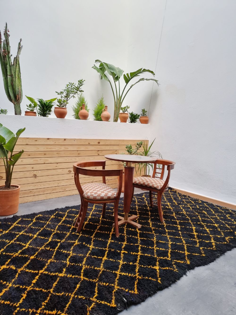 Moroccan Vintage Boucherouite Rug 320x170cm