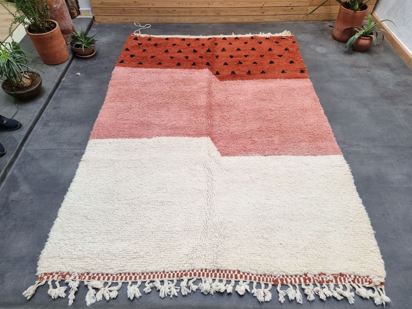 Marokkolainen Marshmallow matto 265x180cm