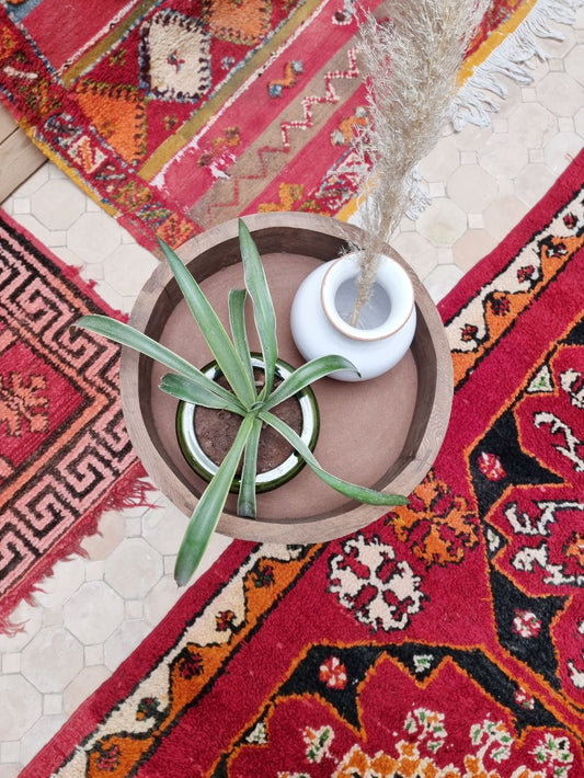 Marokkolainen vintage  Taznakht matto 220x140cm