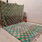 Marokkolainen ruudullinen matto 390x240cm