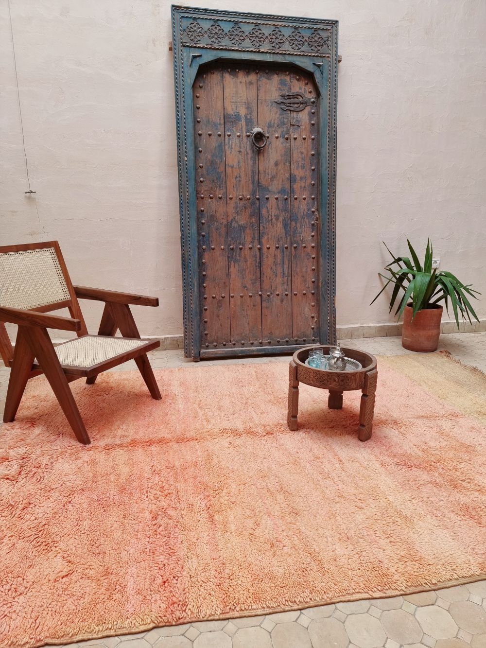 Marokkolainen vintage Boujaad matto 275x190cm
