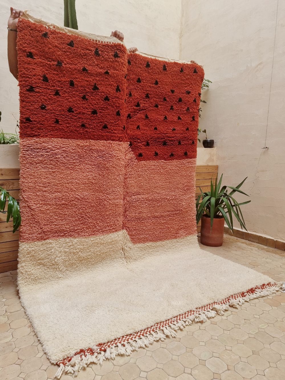 Marokkolainen Marshmallow matto 270x180cm