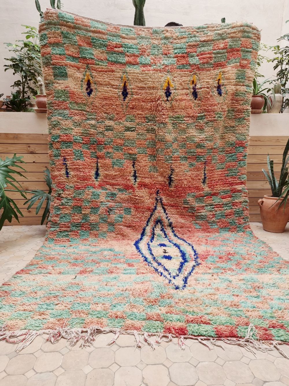 Reserved - Moroccan Vintage Boujaad Rug 310x175cm