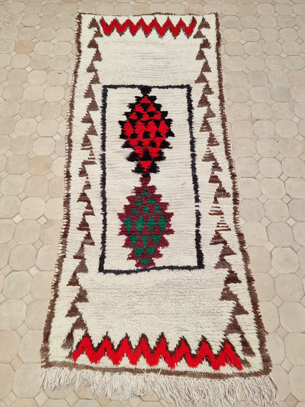 Marokkolainen vintage Azilal matto 175x70 cm