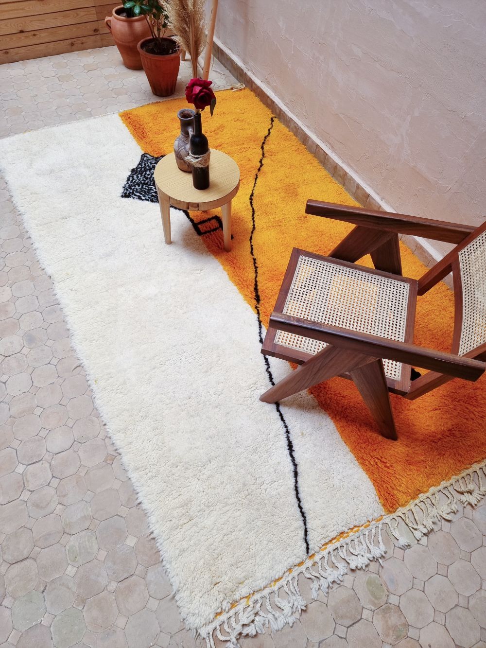 Marokkolainen Hanzo-matto 275x160cm