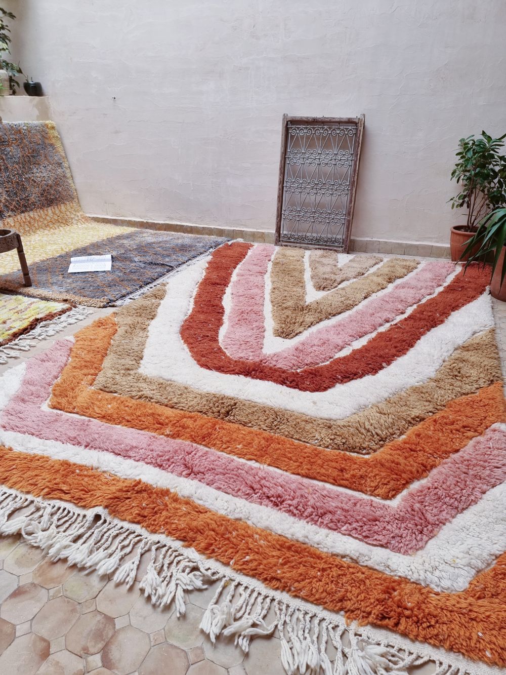 Moroccan Cookie Rug 305x200cm