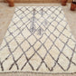 Marokkolainen vintage Beni Ouarain matto 280x195cm