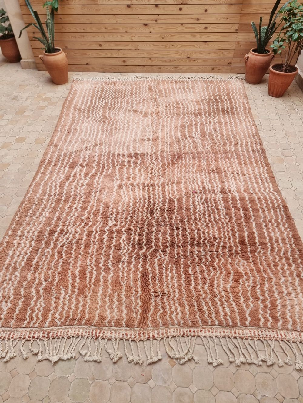 Marokkolainen Mrirt matto 305x195cm