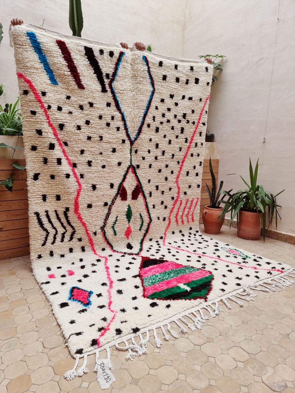 Marokkolainen Candy matto 300x190cm