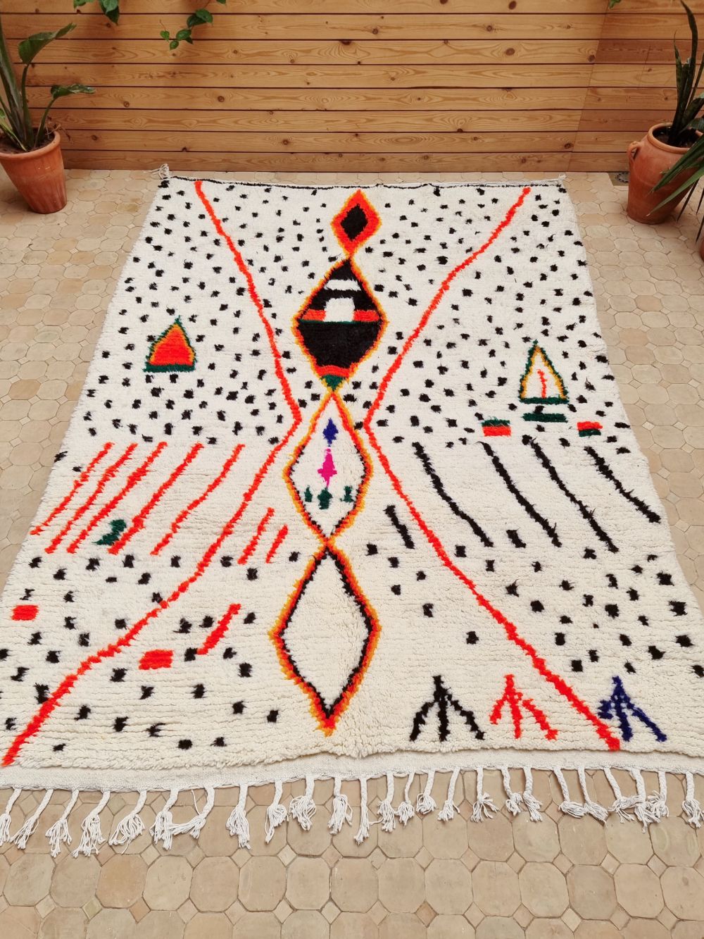Marokkolainen Candy matto 260x180cm