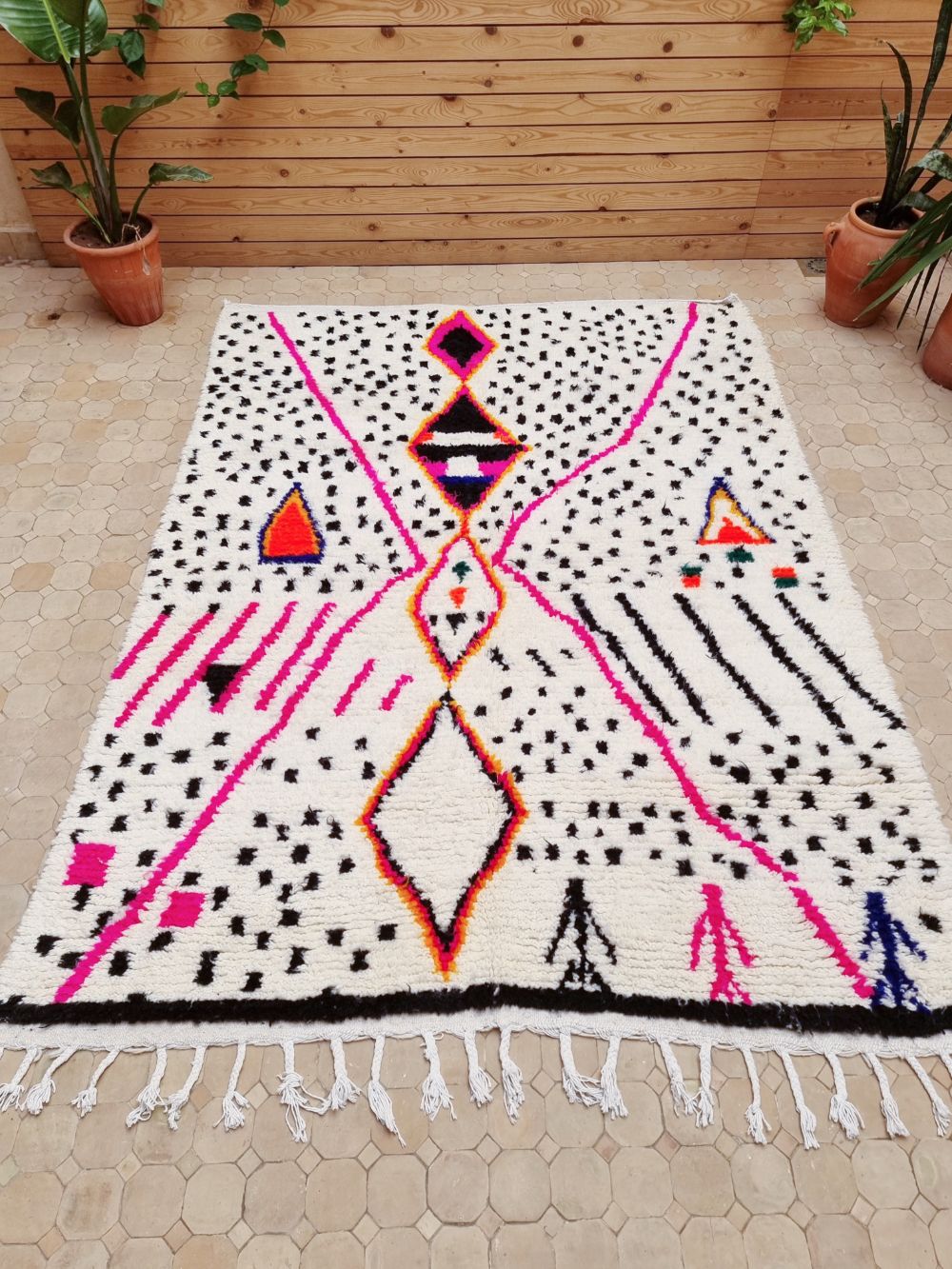 Marokkolainen Candy matto 235x175cm