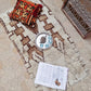 Marokkolainen vintage Beni Ouarain matto 150x80cm