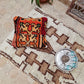 Moroccan vintage Beni Ouarain Rug 150x80cm