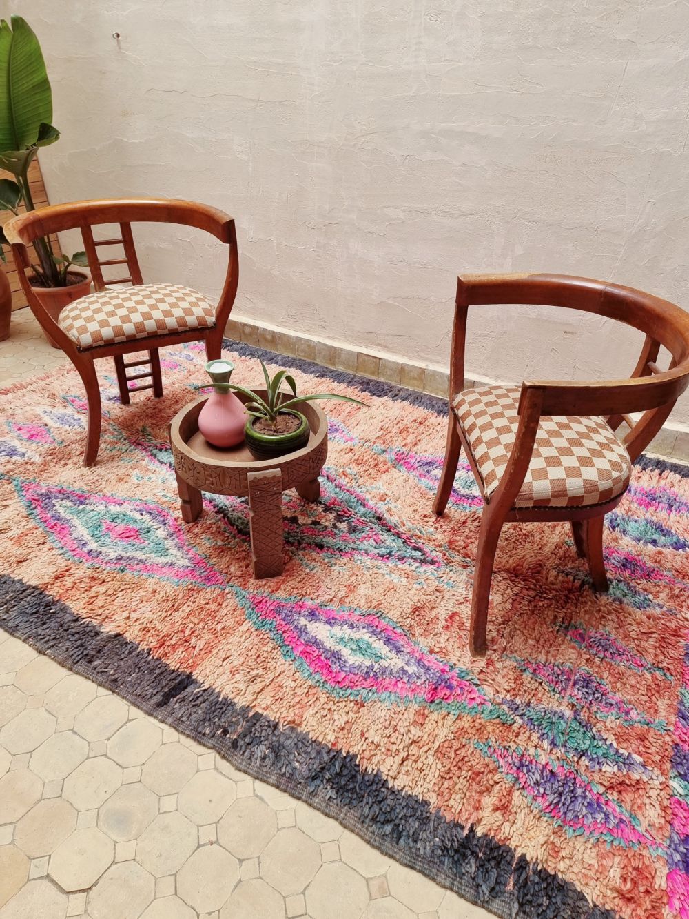 Marokkolainen vintage Boujaad matto 280x160cm