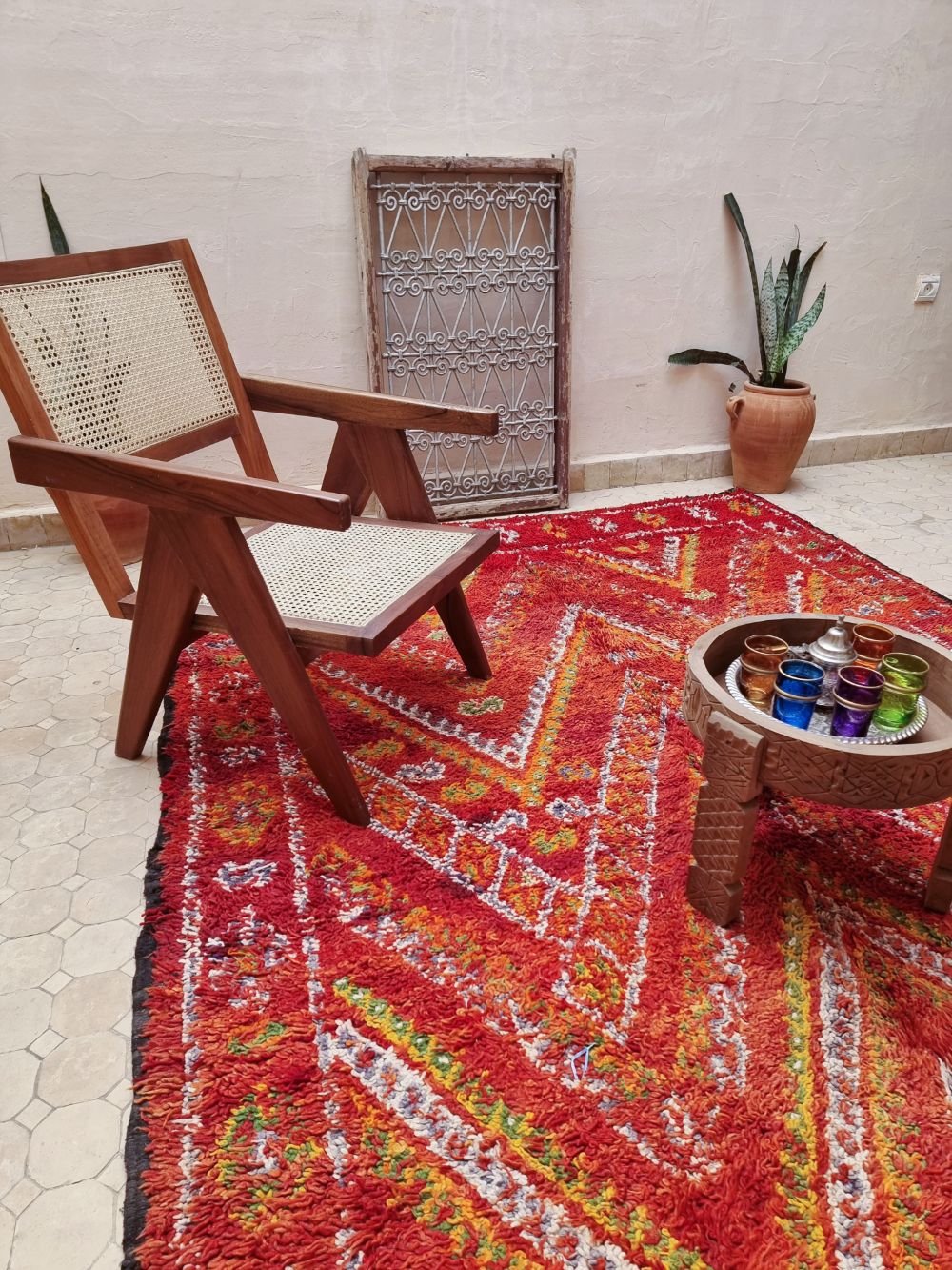 Marokkolainen vintage Zayane matto 330x190cm