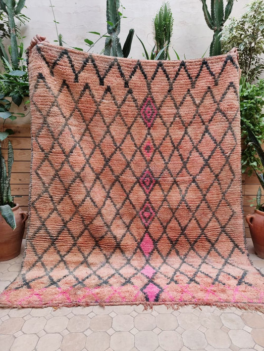 Marokkolainen vintage Boujaad matto 170x145cm