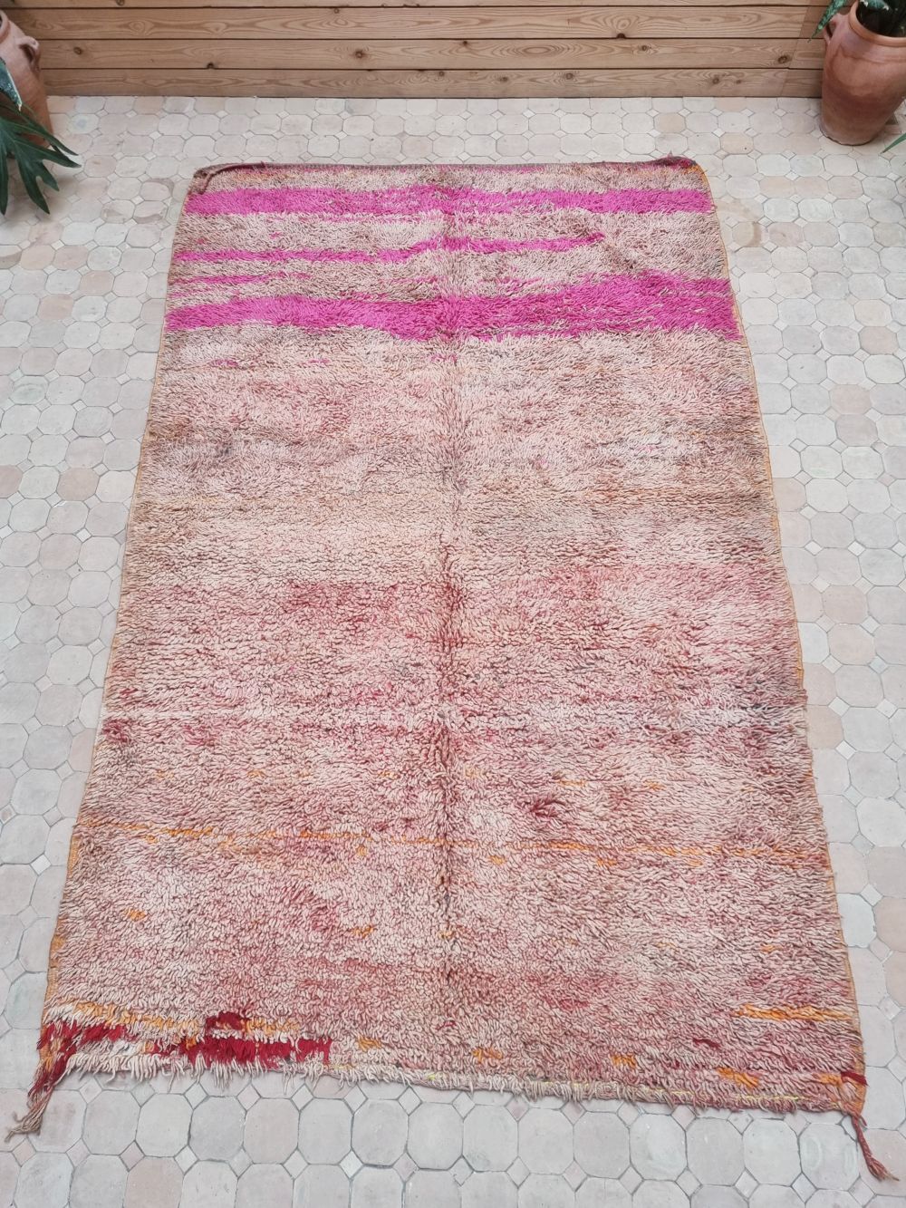 Marokkolainen vintage Boujaad matto 245x160cm