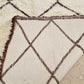 Marokkolainen vintage Beni Ouarain matto 240x175cm