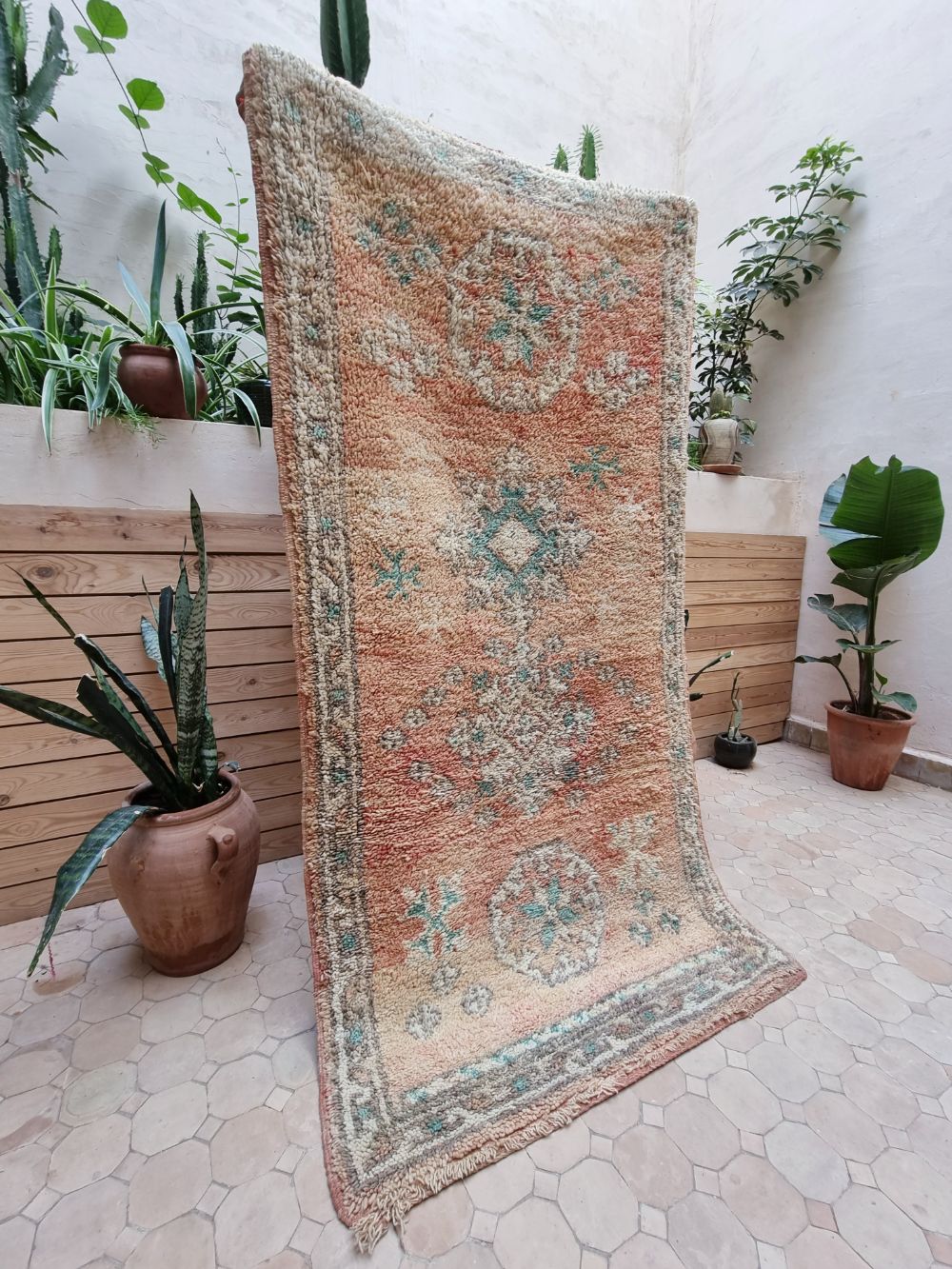 Moroccan Vintage Boujaad Rug 180x90cm
