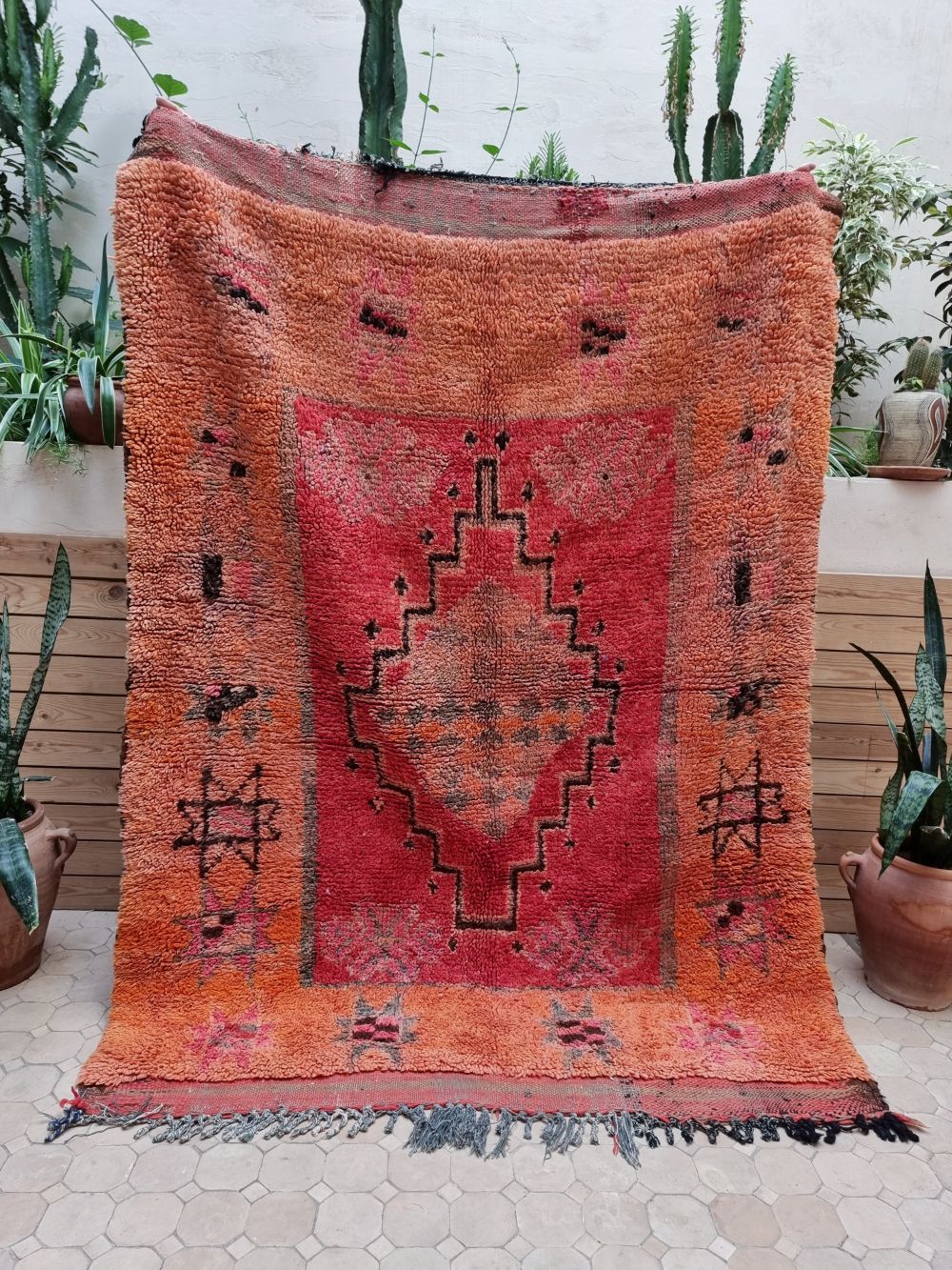 Moroccan Vintage Boujaad Rug 200x150cm