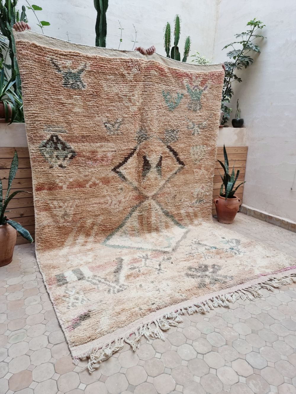 Marokkolainen Boujaad matto 285x200cm