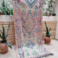 Marokkolainen vintage Boujaad matto 215x100cm
