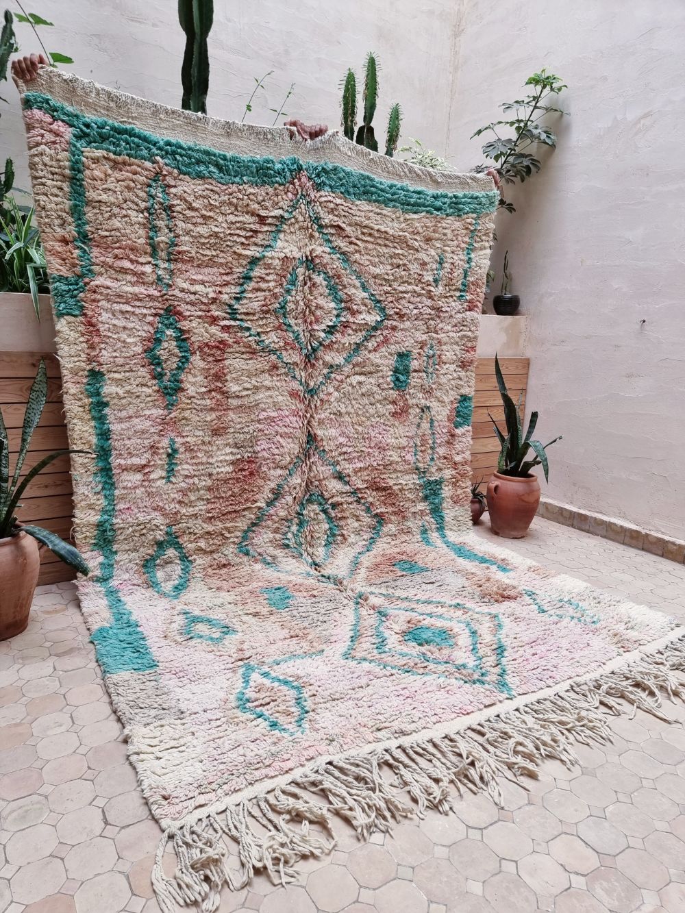Marokkolainen Boujaad matto 285x190cm