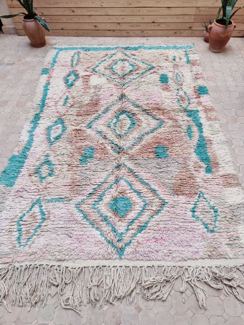 Marokkolainen Boujaad matto 285x190cm