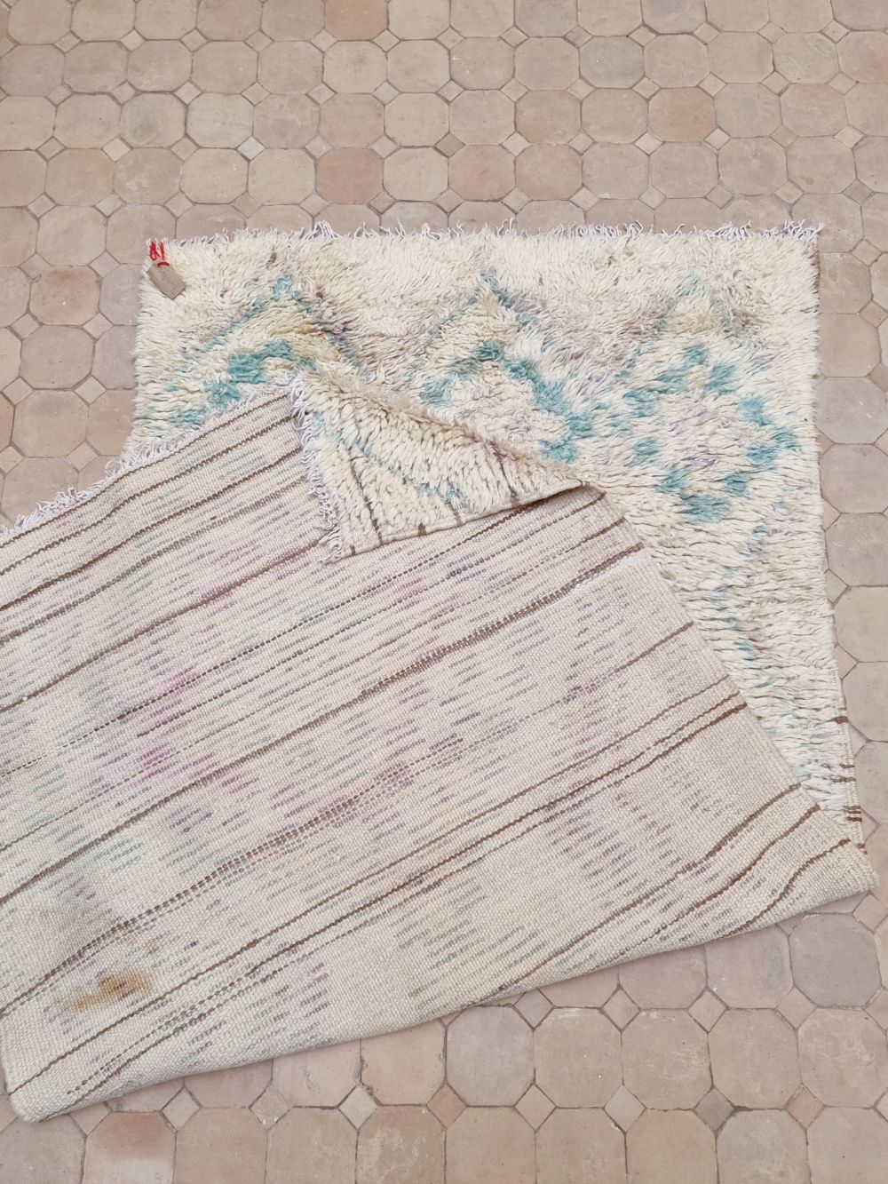 Marokkolainen vintage Boujaad matto 190x95cm