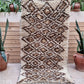 Marokkolainen vintage Beni Ouarain matto 150x85cm