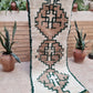Marokkolainen vintage Azilal-matto 190x75cm