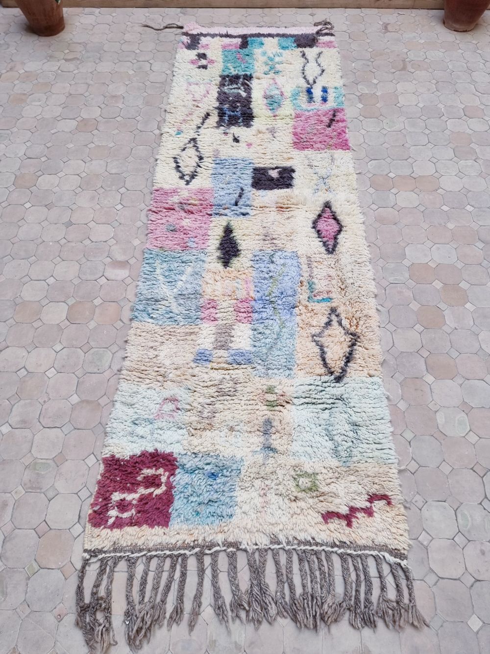 Marokkolainen käytävämatto Boujaad 270x85cm