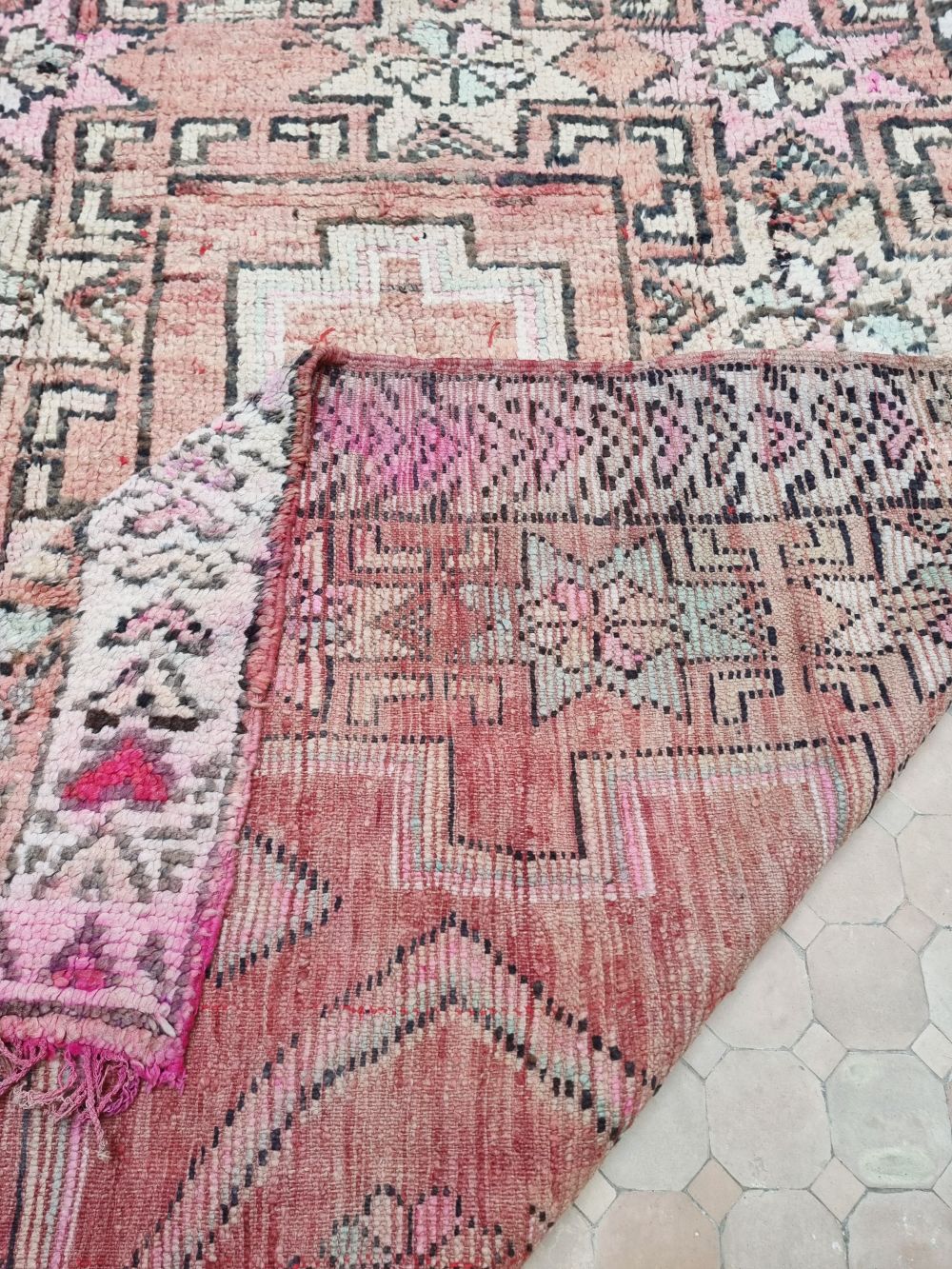 Marokkolainen vintage Boujaad matto 260x200cm