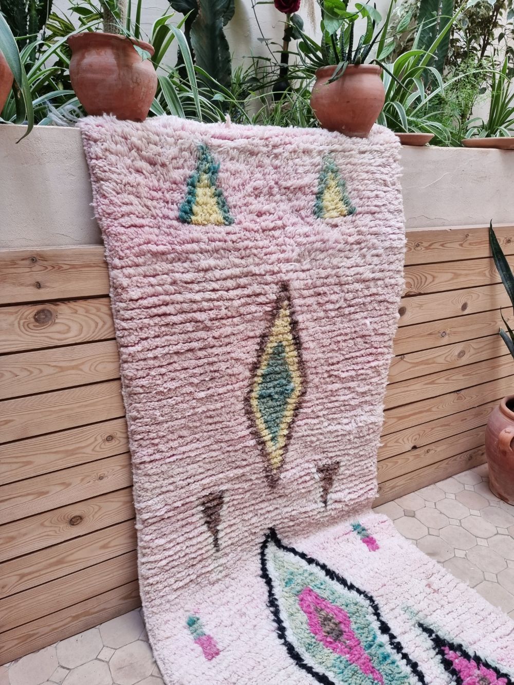 Marokkolainen käytävämatto Boujaad 355x75cm