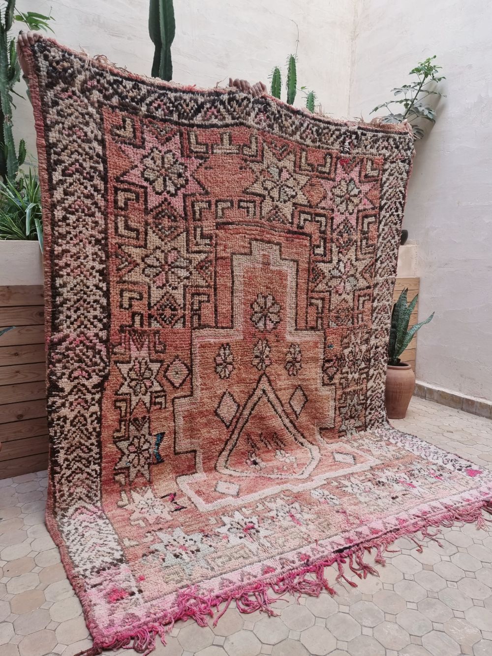 Moroccan Vintage Boujaad Rug 260x200cm