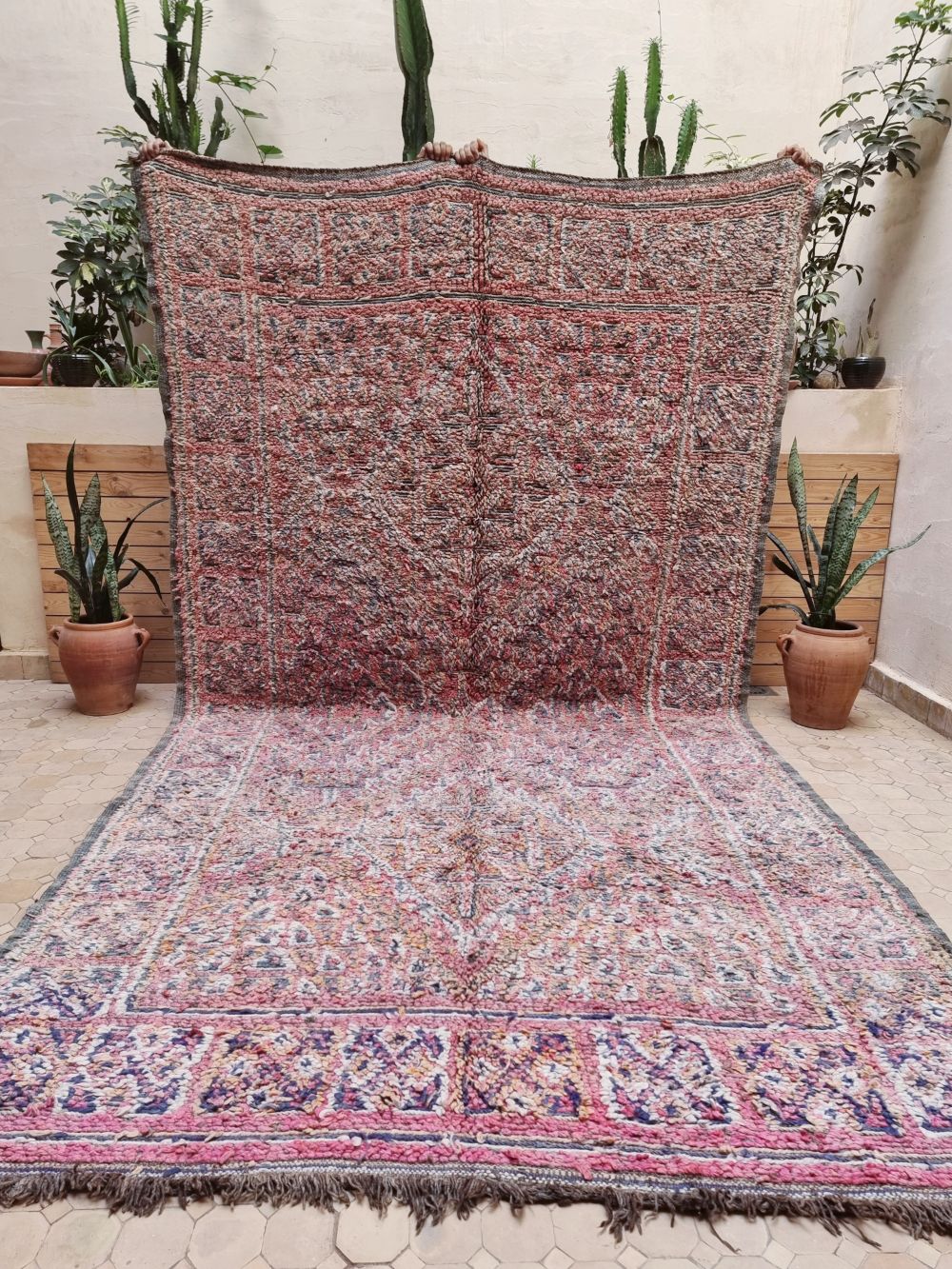 Moroccan Vintage Zayane Rug 365x200cm