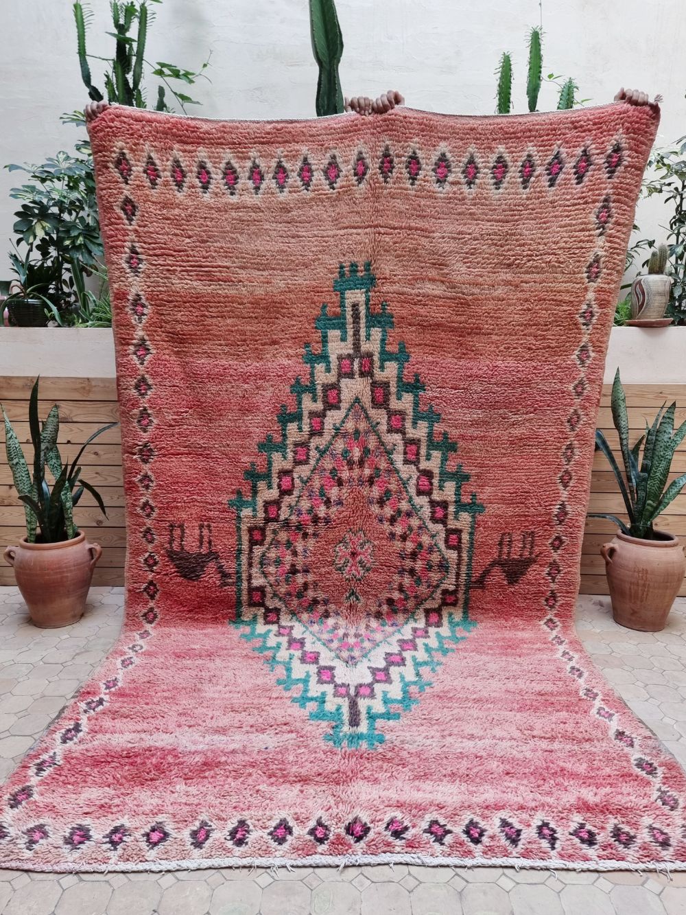 Marokkolainen vintage Boujaad matto 285x170cm