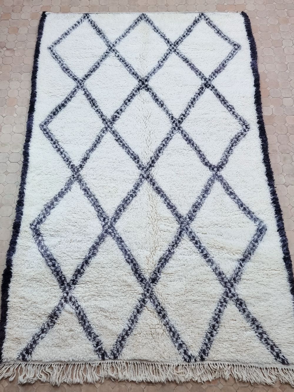 Order by Size: Moroccan Marmoucha Rug